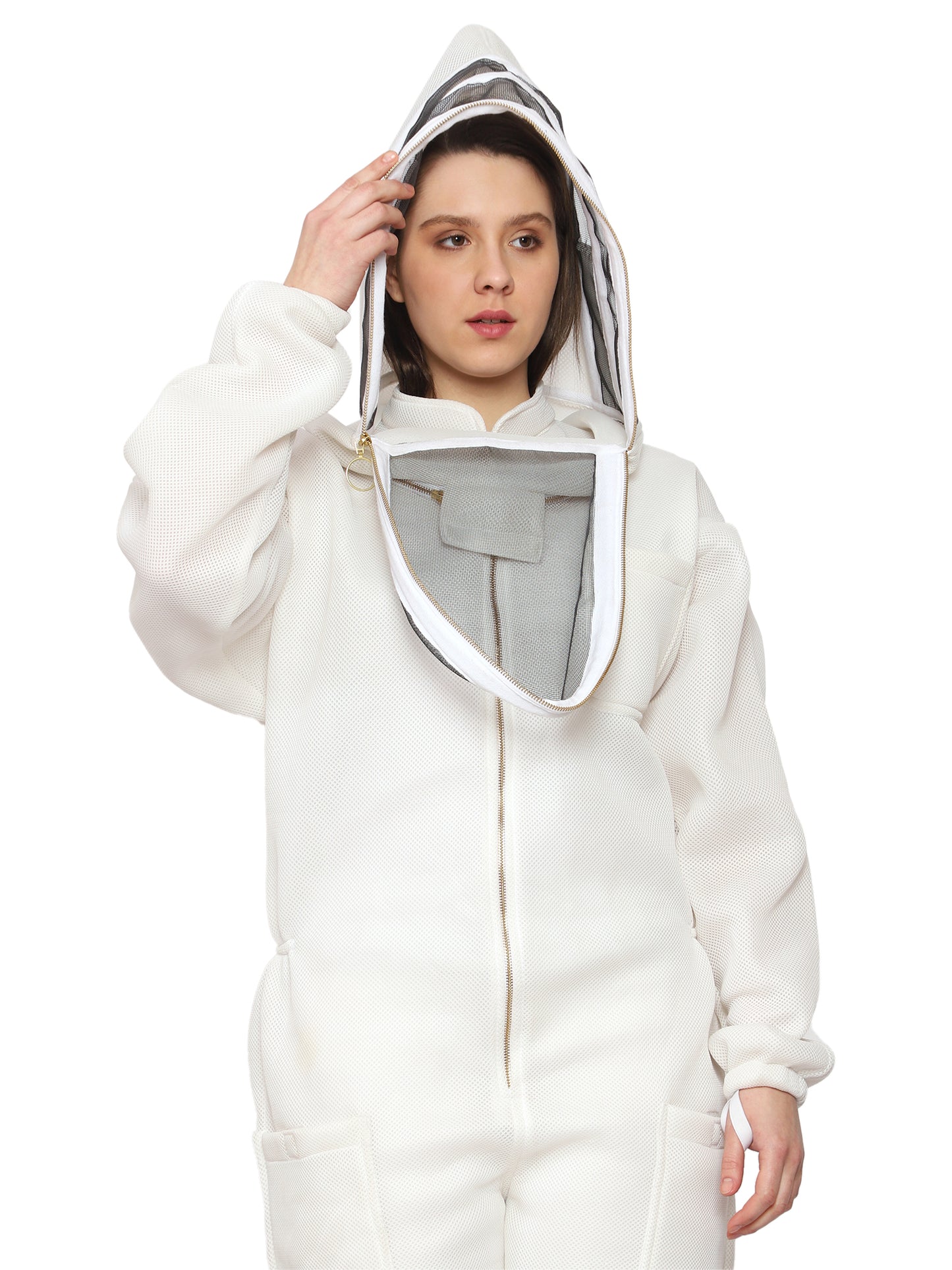 Beeattire Airmesh Bee Suit with Easy Access Veil - Ventilated Bee Suit