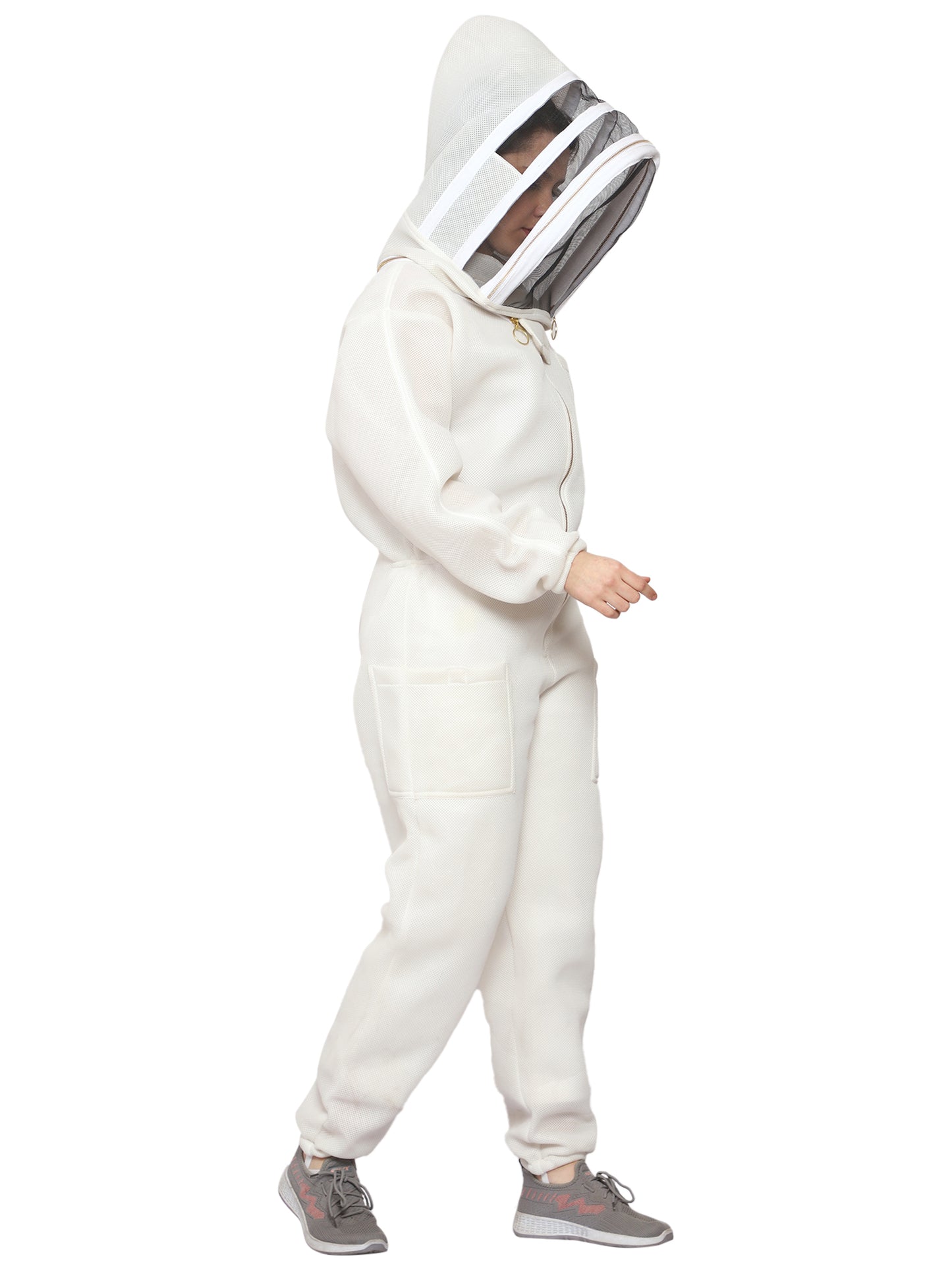 Beeattire Airmesh Bee Suit with Easy Access Veil - Ventilated Bee Suit