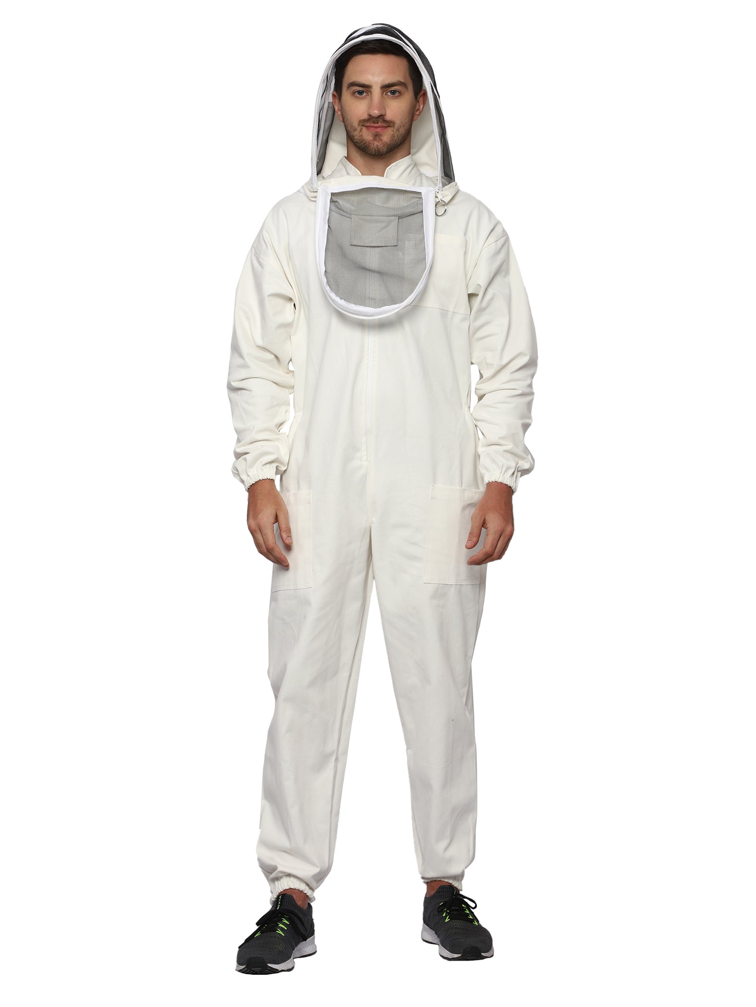 Bbeeattire Professional Beekeeper suit with Easy Veil Thick Cotton