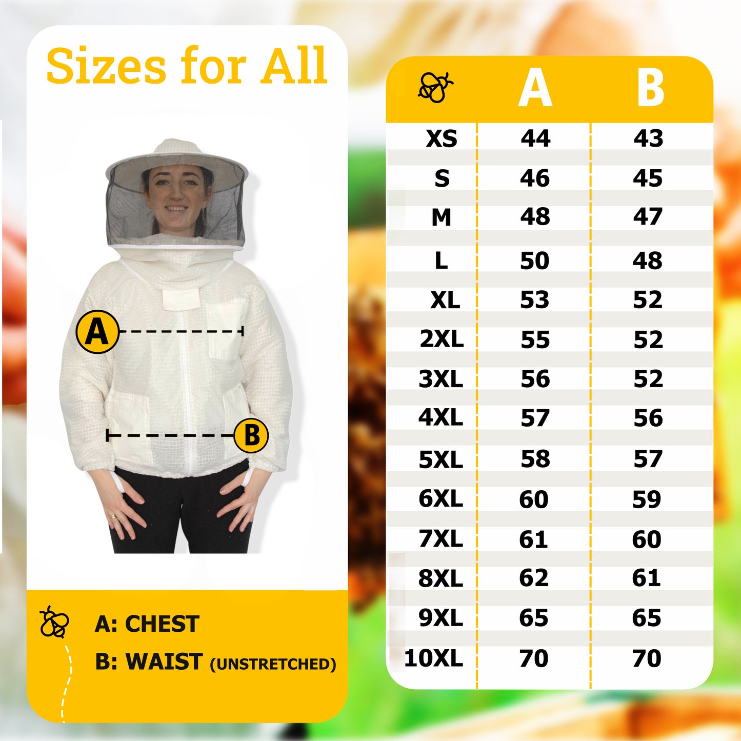 BEEATTIRE Ventilated Bee Jacket Round Hood - 3 Layer Mesh Ultra Vented Beekeeping Jacket Ventilated Beekeeper Jacket