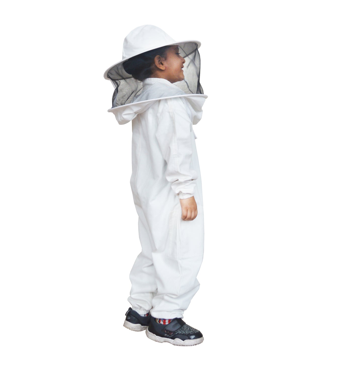 BEEATTIRE Youth Beekeeper Suit Round Hood Cotton Kids Beekeeping Suit Children Beekeeping Suit